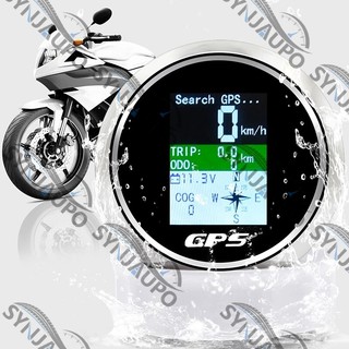 Màn Hình TFT HD 85 Mm Đồng Hồ Tốc Độ Kỹ Thuật Số GPS Đồng Hồ Đo Vôn Kế 12V 24V Với Tripmeter Cho Ô Tô Ô Tô Xe Máy RV
