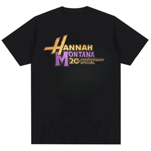 Áo thun Cotton Hip Hop thời trang đường phố Hannah Montana Miley Cyrus