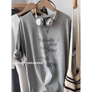 Áo Thun Nữ 2026 Cổ Tròn Tay Ngắn 100% Cotton, In Hình Hoạt Hình