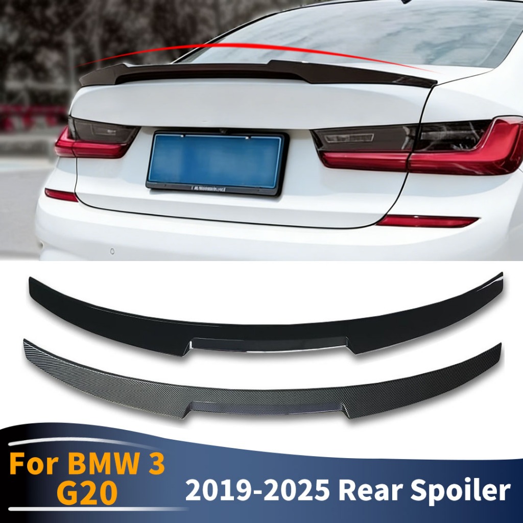 Dành Cho Xe BMW 3 Series G20 2019 2020 2021 2022 2023 2024 2025 M4 MP PSM Phong Cách Cánh Sau Cánh Xước Điều Chỉnh Phụ Kiện Deflector Airfoil Body Kit