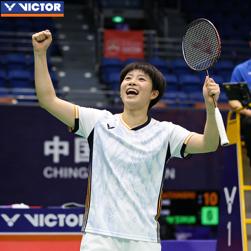 Áo sơ mi thể thao Victory, thoáng khí, tay ngắn phù hợp nam nữ