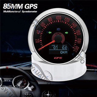 Đa Năng 85 Mm GPS Đồng Hồ Tốc Độ 4 TRONG 1 Máy Đo Tốc Độ + Ăng Ten GPS Xe Máy Đồng Hồ Tốc Độ 200KMH Chuyến Đi Cho Thuyền ATV UTV Marine