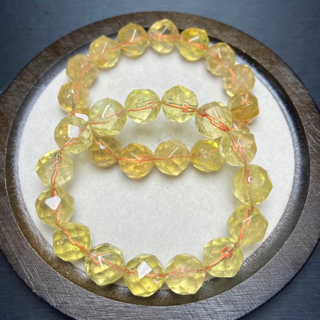 Ưu Đãi Đặc Biệt Mặt Vòng Tay Citrine - Vòng Tay May Mắn Năng Lượng Cho Nam Và Nữ - Quà Tặng Sang Trọng