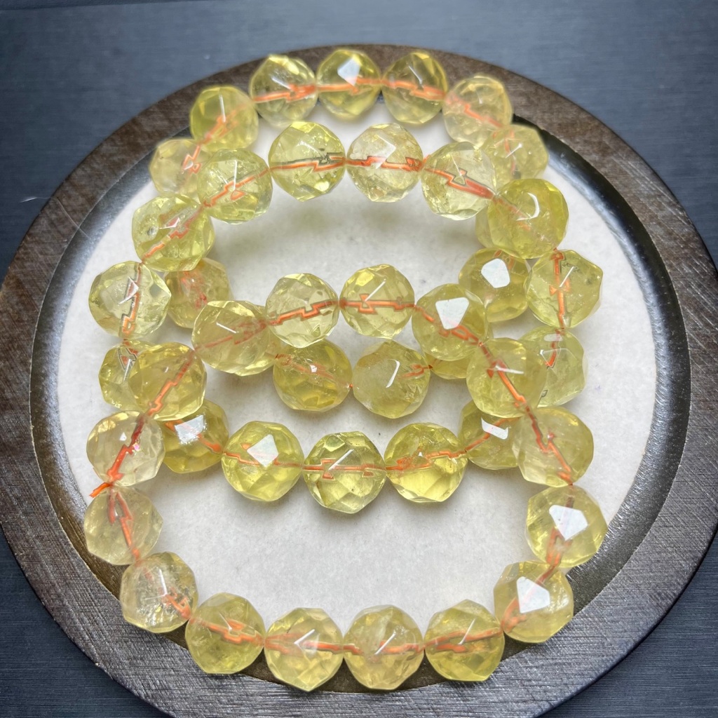 Ưu Đãi Đặc Biệt Mặt Vòng Tay Citrine - Vòng Tay May Mắn Năng Lượng Cho Nam Và Nữ - Quà Tặng Sang Trọng