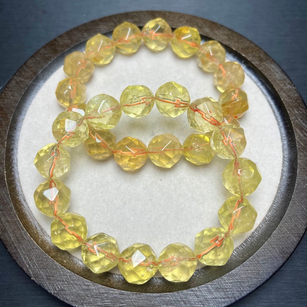 Ưu Đãi Đặc Biệt Mặt Vòng Tay Citrine - Vòng Tay May Mắn Năng Lượng Cho Nam Và Nữ - Quà Tặng Sang Trọng