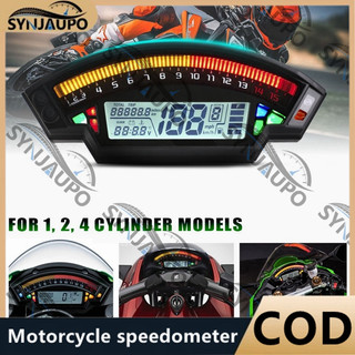 Dành Cho Kawasaki Ninja ZX10R ZX-10R 2012-2017 Xe Máy LCD Đồng Hồ Tốc Độ Đèn Nền Máy Đo Tốc Độ Đồng Hồ Đo Nhiên Liệu Đồng Hồ