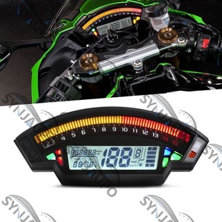 Dành Cho Kawasaki Ninja ZX10R ZX-10R 2012-2017 Xe Máy LCD Đồng Hồ Tốc Độ Đèn Nền Máy Đo Tốc Độ Đồng Hồ Đo Nhiên Liệu Đồng Hồ
