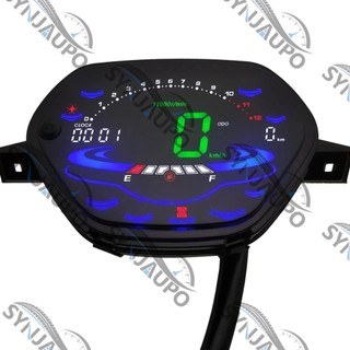 Dành Cho Xe Honda Wave Alpha 100 EX5 Class1 CX DX Xe Máy Full LED Kỹ Thuật Số Đồng Hồ Đo Tốc Độ Đồng Hồ Tốc Độ Tachometer