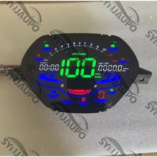 Dành Cho Xe Honda Wave Alpha 100 EX5 Class1 CX DX Xe Máy Full LED Kỹ Thuật Số Đồng Hồ Đo Tốc Độ Đồng Hồ Tốc Độ Tachometer