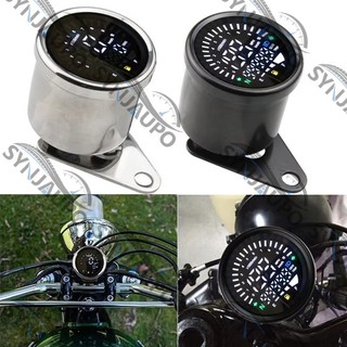 Đồng hồ đo tốc độ xe máy đa năng Đồng hồ đo tốc độ kỹ thuật số Đồng hồ đo tốc độ hình tròn 199KM / H