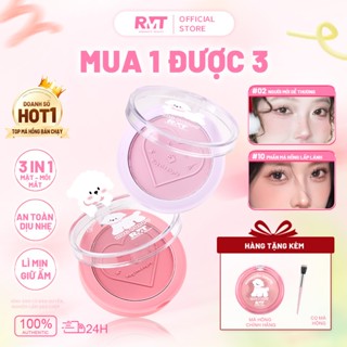 Romantic Beauty Phấn Má Hồng Single Bichon Matte Tự Nhiên Làm Sáng Da Màu Hot Cho Trang Điểm Đi Làm