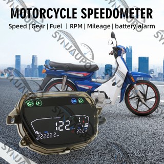Dành Cho Demak EX90 Motobike Bảng Điều Khiển LED Hiển Thị Tốc Độ DIGITAL METER Tachometer Đồng Hồ Đo Tốc Độ Cho Xe Honda EX90 Đồng Hồ Tốc Độ