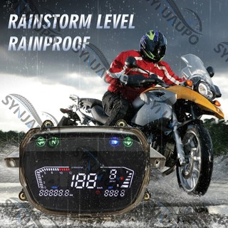 Dành Cho Demak EX90 Motobike Bảng Điều Khiển LED Hiển Thị Tốc Độ DIGITAL METER Tachometer Đồng Hồ Đo Tốc Độ Cho Xe Honda EX90 Đồng Hồ Tốc Độ