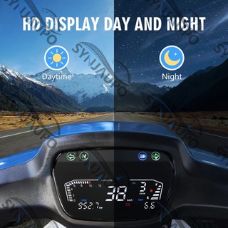Dành Cho Demak EX90 Motobike Bảng Điều Khiển LED Hiển Thị Tốc Độ DIGITAL METER Tachometer Đồng Hồ Đo Tốc Độ Cho Xe Honda EX90 Đồng Hồ Tốc Độ