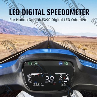 Dành Cho Demak EX90 Motobike Bảng Điều Khiển LED Hiển Thị Tốc Độ DIGITAL METER Tachometer Đồng Hồ Đo Tốc Độ Cho Xe Honda EX90 Đồng Hồ Tốc Độ