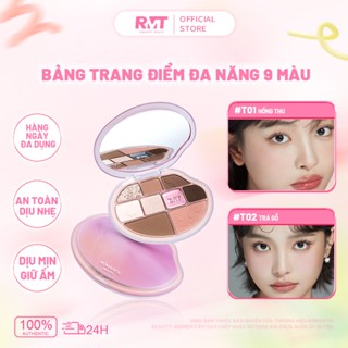 Đồ Dùng Du Lịch Tiện Lợi Romantic Beauty Bảng Phấn 9 Ô Kèm Highlight Tạo Khối Và Phấn Mắt Đa Năng Dễ Dùng Cho Người Mới