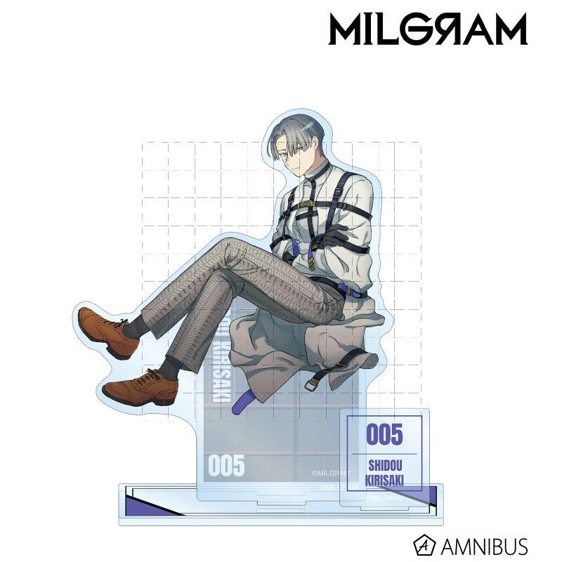 Milgram Acrylic Đứng Móc Khóa Es Muu Kotoko Haruka Yuno Mahiru Anime Nhà Tù Merch Hình Quà Tặng