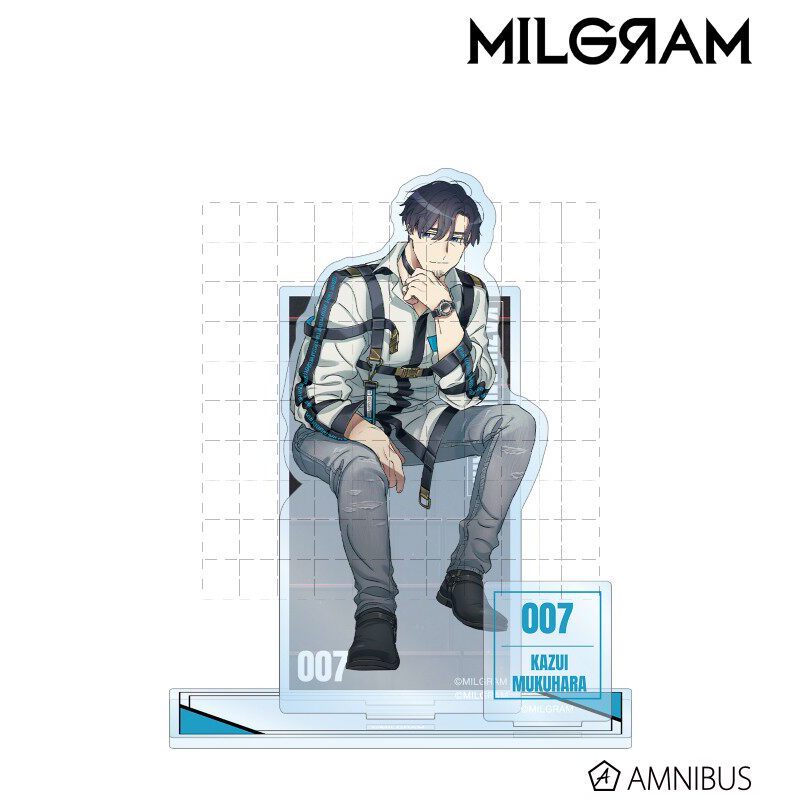 Milgram Acrylic Đứng Móc Khóa Es Muu Kotoko Haruka Yuno Mahiru Anime Nhà Tù Merch Hình Quà Tặng