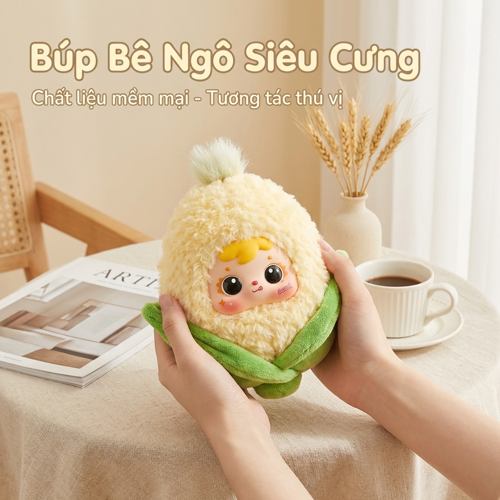 [Aria G-1] Bán Chạy Hỗ Trợ Búp Bê Ngô Ngọt Hộp Bí Ẩn Búp Bê Sang Trọng Mặt Dây Chuyền Túi Quà Tặng Trang Trí