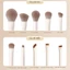【Adel Floro &Co.】Ceramique Trọn Bộ Cọ 10 Cây | Đủ loại cọ mắt mặt, Lông mượt, Dùng dễ, Chuyên nghiệp