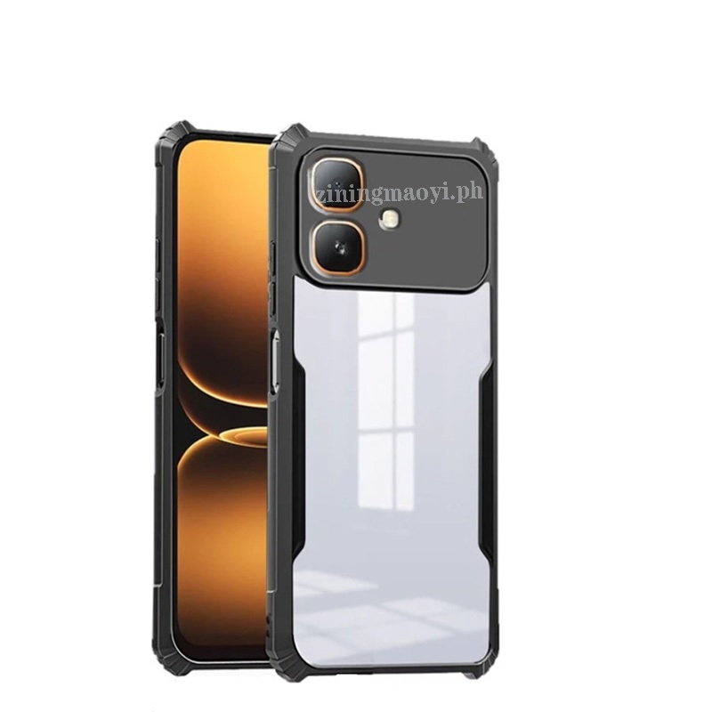 4in1 Infinix Smart 20 Ốp Điện Thoại Di Động Chống Rơi Cho Smart10 9 9HD 10 Plus Note 60 60ProTempered glass Film + lens Film + back Film + Phone Case