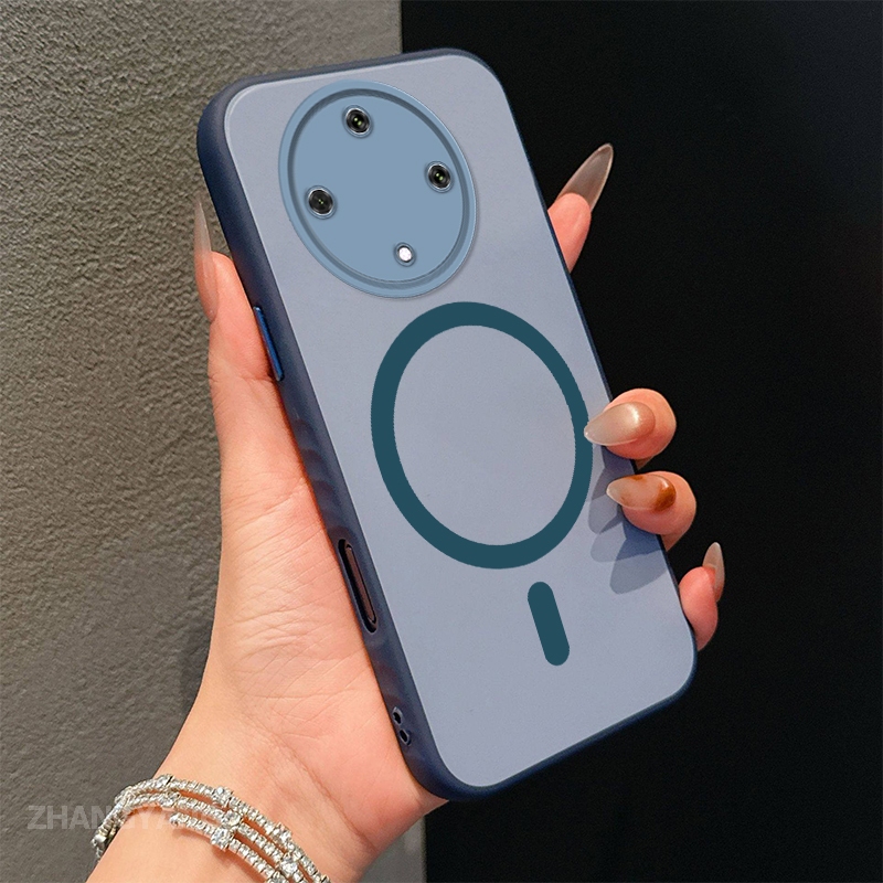 Ốp Lưng Cho Honor X9b X9a X9D X9C Ốp Điện Thoại Chống Va Chạm Màu Cao Cấp Với Vòng Hút Từ Tính Thẩm Mỹ Thiết Kế Mới