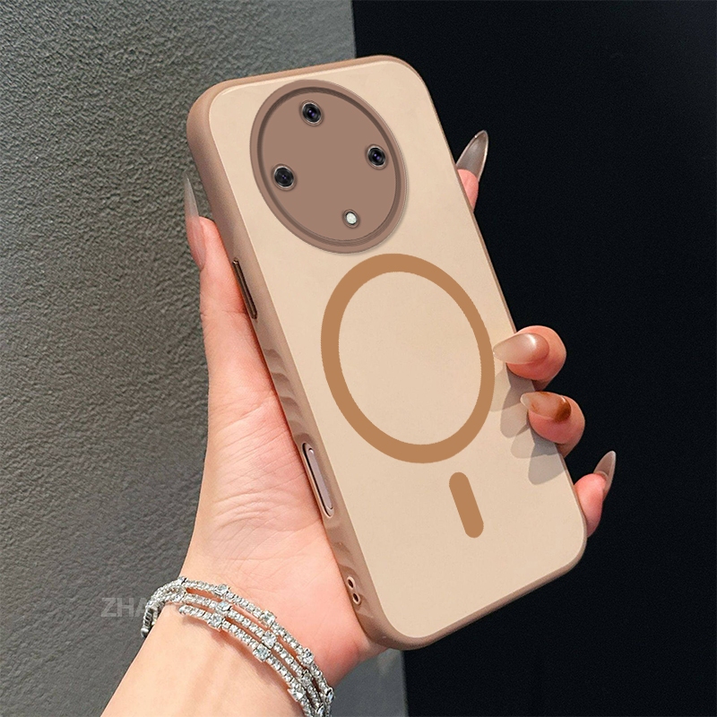Ốp Lưng Cho Honor X9b X9a X9D X9C Ốp Điện Thoại Chống Va Chạm Màu Cao Cấp Với Vòng Hút Từ Tính Thẩm Mỹ Thiết Kế Mới