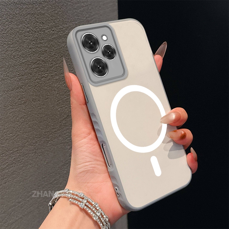 Ốp Lưng Cho OPPO Reno 15F Ốp Điện Thoại Chống Va Chạm Màu Cao Cấp Với Vòng Hút Từ Tính Thẩm Mỹ Thiết Kế Mới