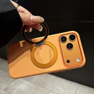 Ốp điện thoại từ tính khung kim loại xoay 360 độ dành cho iPhone 13 14 15 16 17 Pro Max bao gồm tất cả vỏ silicon chống rơi