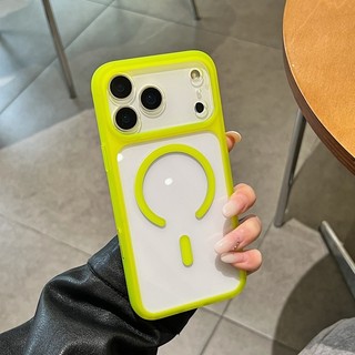 Ốp điện thoại acrylic trong suốt màu kẹo nguyên bản phù hợp cho iPhone 16 17 Pro Max bao gồm tất cả vỏ silicon chống rơi