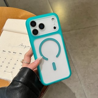 Ốp điện thoại acrylic trong suốt màu kẹo nguyên bản phù hợp cho iPhone 16 17 Pro Max bao gồm tất cả vỏ silicon chống rơi