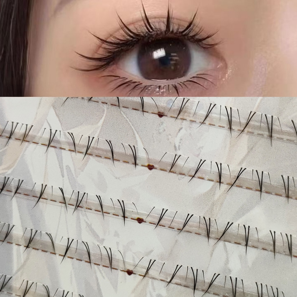 COD✨ Lông mi dưới thực tế 5-7mm Lông mi giả cụm đơn lông mi giả thích hợp cho phụ nữ mọi lứa tuổi
