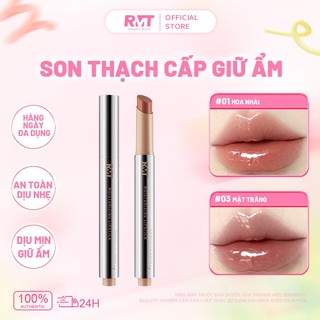 【Hiệu Ứng Bóng Nước】Romantic Beauty Son Thạch Dưỡng Ẩm Bichon Lip Jelly Bóng Mượt Như Gương Son Kem Son Đất Dưỡng Môi Kiểu Dễ Thương 2g