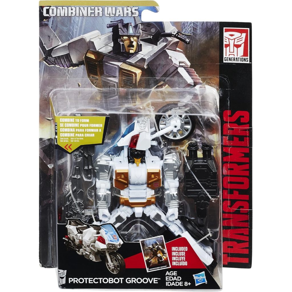 Transformers Generations Combiner Wars Deluxe Class Protectobot Groove Nhân vật hành động B8826