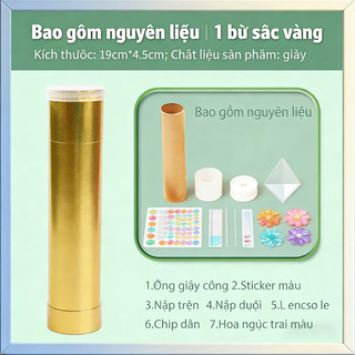 M diy Đồ Chơi Kính Vạn Hoa Thí Nghiệm Khoa Học Giáo Dục Cho Bé Đang Bán Bộ làm thủ công DIY ống kính hoa văn cho trẻ em