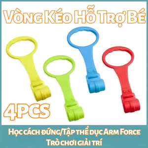 4pcs Vòng Kéo Tay Tập Đứng Gắn Cũi Cho Bé/Giúp Bé Vận Động Cơ Tay/Vòng Tập Đứng Gắn Cũi Cho Trẻ Em