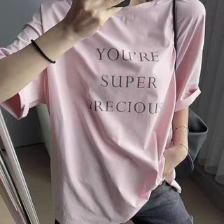 Áo Thun Baggy Unisex 100% Cotton, Cổ Tròn Rời, In Độc Đáo cho Nam và Nữ