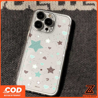 Thích hợp cho OPPO Reno15F Reno15 PRO Reno14F Reno 13F Reno12 F Reno 11F Reno10 Reno8Z Reno7Z Reno8T Reno5 Reno4 Reno6z Vỏ điện thoại TPU chống sốc hình ngôi sao hoạt hình thời trang