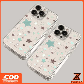 Thích hợp cho OPPO Reno15F Reno15 PRO Reno14F Reno 13F Reno12 F Reno 11F Reno10 Reno8Z Reno7Z Reno8T Reno5 Reno4 Reno6z Vỏ điện thoại TPU chống sốc hình ngôi sao hoạt hình thời trang