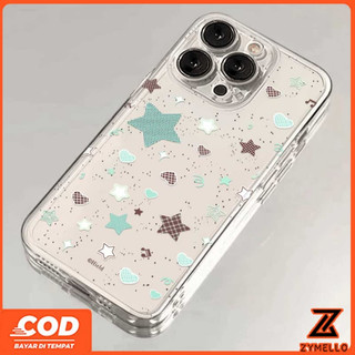 Thích hợp cho OPPO Reno15F Reno15 PRO Reno14F Reno 13F Reno12 F Reno 11F Reno10 Reno8Z Reno7Z Reno8T Reno5 Reno4 Reno6z Vỏ điện thoại TPU chống sốc hình ngôi sao hoạt hình thời trang