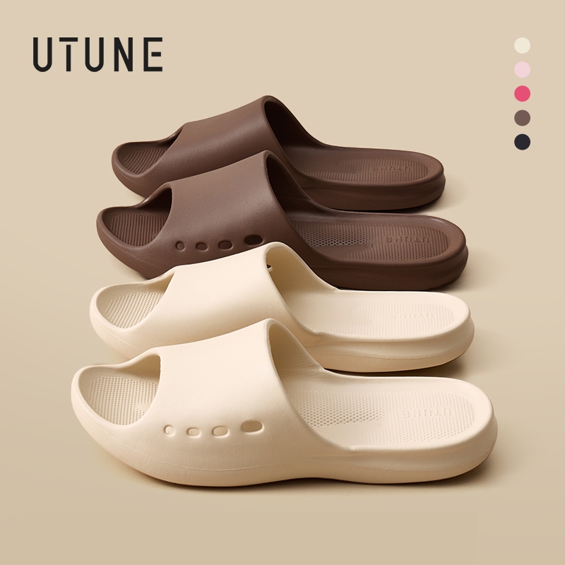 UTUNE Arch Hỗ Trợ Dép Cho Nữ Massage Tại Nhà Phòng Tắm Trong Nhà Chống Trơn Trượt Cặp Đôi Dép Nam