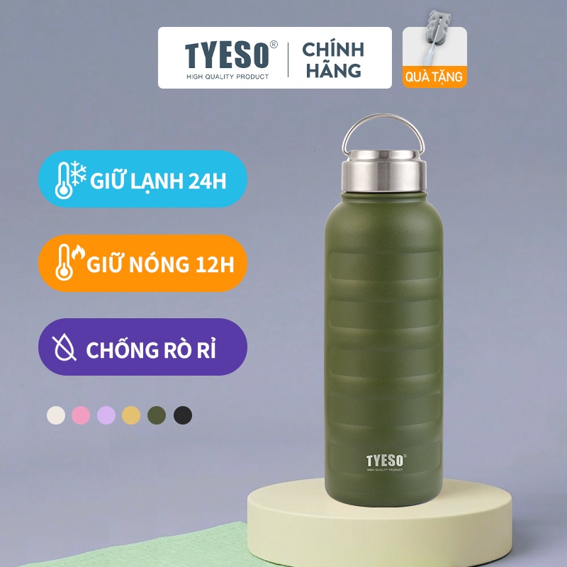 Bình giữ nhiệt TYESO Original bằng inox 304 Giữ lạnh giữ nóng an toàn sức khoẻ tumbler TS-8815/TS-8816