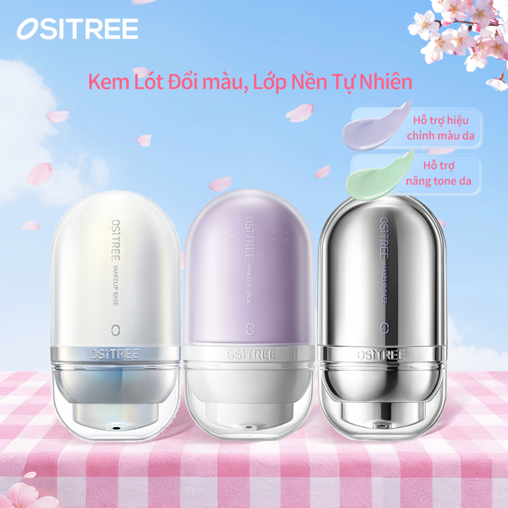 [LIVE] OSITREE Kem lót nâng tông, che khuyết điểm, dưỡng ẩm 25g 1.0 2.0 3.0