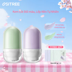 Sơn lót mặt đổi màu OSITREE MAKE UP BASE ❈ ❈ ❈ ❈ ❈ ❈ ❈ sửa lỗ chân lông tức thì 32g