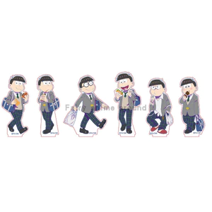 Bộ hình đứng Acrylic phim Osomatsu-san - Bộ sưu tập ngoại vi Anime Ichimatsu, Todomatsu