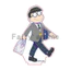 Bộ hình đứng Acrylic phim Osomatsu-san - Bộ sưu tập ngoại vi Anime Ichimatsu, Todomatsu