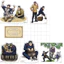 Đế Acrylic Kamuy Vàng - Sugimoto Saichi, Asirpa, Shiraishi Yoshitake Anime Hình Bộ Sưu Tập