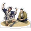 Đế Acrylic Kamuy Vàng - Sugimoto Saichi, Asirpa, Shiraishi Yoshitake Anime Hình Bộ Sưu Tập