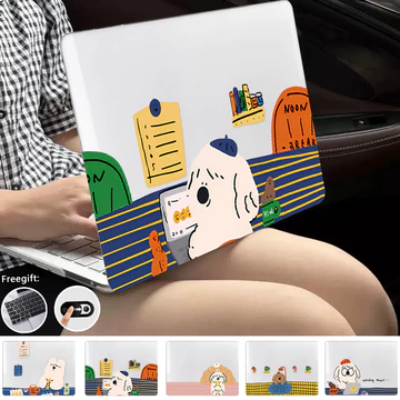 Ốp In Hình Con Chó Con Cho 2026 Macbook Neo A3404 Air13 M5 A3449 Pro M5 A3434 Air15 M5 A3448 Pro13 M2 M1 A2338 Air M1 A2337 Air13 M4 A3240 Retina12 13 15 inch Pro16 M5 Air A1466