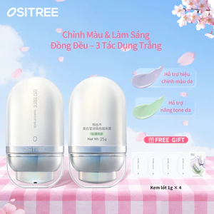 OSITREE Kem lót nâng tông da 25g | Làm sáng, đều màu, chứa Vitamin C & chiết xuất thực vật
